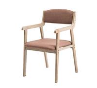 LYHD Poltrona da Pranzo con braccioli nordici, Poltrona con Imitazione Sedia in Legno, Sala da Pranzo/Cucina/Ufficio/Sala conferenze/Balcone/terrazzo