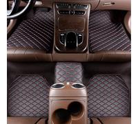 LYHH 5 Pezzi Tappetini Auto per Alfa Romeo Stelvio 2017-2023, Antiscivolo Impermeabile Tappetino in Tutto Il Tempo Proteggi i Tappeti Anteriori Posteriori Accessori,D BlackRed