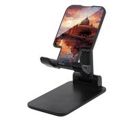 LYHVSFJW Roma Sunset Supporto per telefono cellulare pieghevole regolabile per scrivania Supporto per cellulare da tavolo portatile con base antiscivolo si adatta a tutti gli smartphone