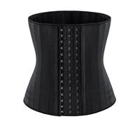 LYHYDMA Pancera post parto 30cm Latex Waist Trainer 25 Acciaio Osso Donne Fascette E Modellanti Corsetto Modellante Cinghia Body Shaper Guaine Dimagranti(S)
