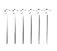 LYHYDMA Picchetti Tenda 6 Pezzi di baldacchino for Tende da Spiaggia, Chiodi Campeggio, Accessori Pesanti, for paletti Esterno