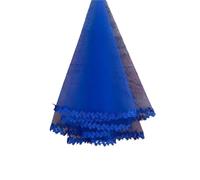 LYHYDMA Velo Sposa Velo Da Sposa Cattedrale 10 Colori Bianco Rosa Viola Nero Avorio Bordo In Pizzo(Blue2,100cm)