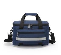 Lyirfan Borsa di pronto soccorso vuota, borsa medica di emergenza con strisce riflettenti, borsa portatile per medicine per viaggi, campeggio, auto, all'aperto e casa., Blu