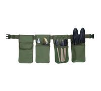 Lyirfan Marsupio per attrezzi da giardino, con 4 tasche, impermeabile, in tessuto Oxford, organizer per attrezzi da appendere, per giardinieri (solo borsa per attrezzi)