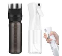 LYITZW 1 pezzi Applicatore Olio Capelli Kit, 1 Distributore Olio Capelli e 1 Flacone Spray Continuo Ultra Fine, per Parrucchieri, Tintura e Cura