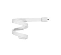 Lyivisk Supporto per baby monitor, vite da 1/4 pollici, compatibile con Babystar/Vtech/Nanit, supporto flessibile per fotocamera regolabile per culla e tavolo, nessuna foratura, tenuta robusta (bianco