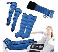 LYJIANGXIN Pressoterapia Linfodrenaggio Professionale Manuale Compact, Pressoterapia per Casa, Massaggio Linfodrenante 6 Camere Gambali, Fascia Addome E Bracciale