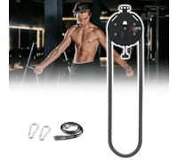 LYJIANGXIN Pulley Cable Machine E Endless Rope Trainer Combinati, Attrezzo per L'Allenamento di Tutto Il Corpo con Corda Infinita in Nylon Premium, Sistema Domestico con Resistenza Regolabile
