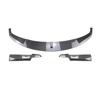 Lyjstore Kit spoiler paraurti anteriore per auto, splitter, diffusore, compatibile con BMW Serie 3 2013-2019 F30 F31 M-Tech 320i, nero, tuning Auto di ricambio