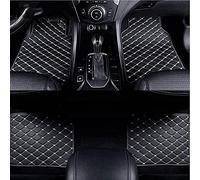 LYJXD Auto Tappetini per Range Rover Vogue 2012-2017 2018 2019 2020 2021 2022, Pelle Impermeabile Auto Stuoia Antiscivolo Antipolvere Tappetino Protettivo Moquette Accessori,Black+Beige
