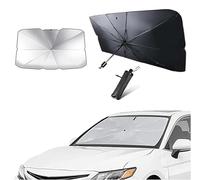 LYJXD Ombrello Parasole Auto Parabrezza per BMW X3 iX3 X3M | X3 xDrive Competition SUV, Pieghevole Portatile Parasole Anti-UV Blocco Calore Protettore