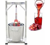 LYJYUJIE Fruit Press, Fruit Wine Press, Pressa Manuale, Estrattore Manuale della Pressa del, per Succo, Sidro, Vino, Olio D'oliva, Azionato Manualmente~/