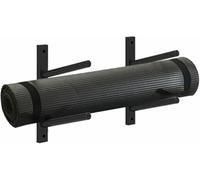 LYJYUJIE Supporto per tappetini e Supporto a Parete per Pesi e tappetini da Yoga, Rullo di Schiuma, portasciugamani, Organizer per tappetini da Yoga per Palestra Domestica e corsi di Fitness~/