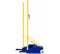 LYJYUJIE Volleyball Portatile E Badminton con Pali Regolabili: Uso Esterno E Interno, Base Stabile per Una Facile Configurazione, Ideale per Le attività di Divertimento E Sportivo Familiari ~/