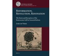 Lyke de Vries Reformation, Revolution, Renovation (Copertina rigida)