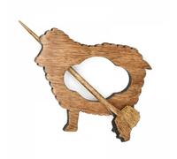 Lykke Scialle Pin Pecora, Palissandro