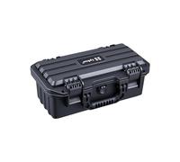 Lykus HC-3021 Custodia/Valigia/Case rigida impermeabile con schiuma personalizzabile, Dimensioni interne 30,6x13,5x11,8 cm, Adatto per articoli corti e sottili