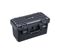 Lykus HC-3031 Custodia/Valigia/Case rigida impermeabile con schiuma personalizzabile, Dimensioni interne 30,6x13,5x17 cm, Adatto per articoli corti e sottili