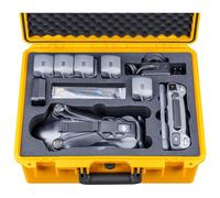 Lykus Titan M400 Custodia/Case/Valigia impermeabile per Mavic 4 Pro, RC Pro 2/DJI RC 2,Supporta 6 batterie e accessori in Fly More Combo/Creator Combo[SOLO CUSTODIA]