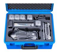 Lykus Titan M400 Custodia/Case/Valigia impermeabile per Mavic 4 Pro, RC Pro 2/DJI RC 2,Supporta 6 batterie e accessori in Fly More Combo/Creator Combo[SOLO CUSTODIA]