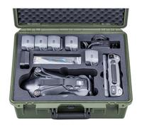 Lykus Titan M400 Custodia/Case/Valigia impermeabile per Mavic 4 Pro, RC Pro 2/DJI RC 2,Supporta 6 batterie e accessori in Fly More Combo/Creator Combo[SOLO CUSTODIA]