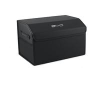LYLDSW Auto Organizer Bagagliaio per BYD Atto 3 /Dolphin /e6 /Seal/Song Plus/Tang/Yuan, Borse per Baule Scatola di Immagazzinaggio Scatola Portaoggetti Accessori Interno,A Black