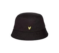 Lyle and Scott - Cappello da uomo in twill Nero Taglia unica