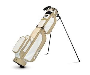 Lyle and Scott Gleneagle - Sacca da golf leggera da uomo con divisore a 3 vie, tasca termica fresca, manico resistente, supporto retrattile, cinghia imbottita, borsa da golf