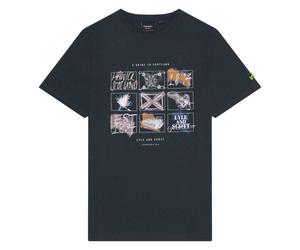 Lyle & Scott A Guide To Scotland Maglietta Grafica Uomo (GT7541)