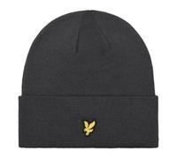 Lyle & Scott - Berretto grigio medio mélange con logo a icona One Size