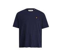 Lyle & Scott Uomo T-Shirt Girocollo Tinta Unita Blu Navy 4XL
