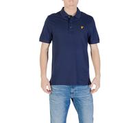 Lyle & Scott Blue Cotton Polo Shirt - IT48 | L