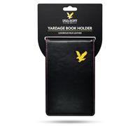 Lyle & Scott Book Holder, Porta Libri da Golf Yardage Unisex, Nero, Taglia Unica