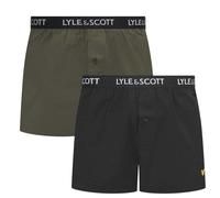 Lyle & Scott Boxer Tessuto Uomo Misura Confezione 2 (GT13196)