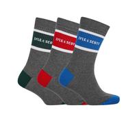 Lyle & Scott Calzettoni Sport Uomo Misura Confezione 3 (GT7151)