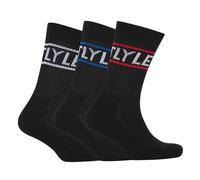 Lyle & Scott Calzini Sport Logo Uomo Misura Confezione 3 (GT6336)