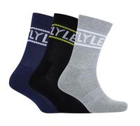 Lyle & Scott Calzini Sport Logo Uomo Misura Confezione 3 (GT6382)