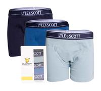 Lyle & Scott Chadwick Boxer Ragazzi Misura Confezione 3 (GT606)