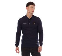 Lyle & Scott Co-Ordinate Maglietta Polo Stampa Manica Lunga Uomo (GT5395)