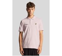 Lyle & Scott Co-ordinate Print Plain Polo Shirt Light Pink Taglia: M | Polo Outlet | Uomo | Rosa