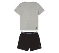 Lyle & Scott Completo pigiama con pantaloncini Lyle & Scott 128134cm Grigio