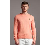 Lyle & Scott Cotton Knitted Crew Neck Jumper Burnt Sienna Taglia: M | Maglioni Outlet | Uomo | Marrone