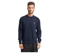 Lyle & Scott - Cotton Merino Crew Neck Jumper Blu - Abbigliamento XL Blu