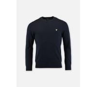 Lyle & Scott - Cotton Merino Crew Neck Jumper Blu - Abbigliamento L Blu