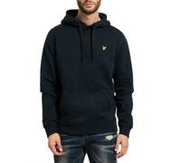 LYLE & SCOTT FELPA BRUSHBACK SWEATCHIRT PULLOVER HOODIE ML1139V CAPPUCCIO BLU