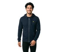 Lyle & Scott - Zip Through Hoodie Blu - Abbigliamento L Blu