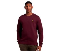 Lyle & Scott - Crew Neck Sweatshirt Bordeaux - Abbigliamento L Bordeaux