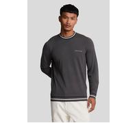 Lyle & Scott Fleece Long Sleeve Gunmetal Taglia: XL | Maglie a manica lunga Outlet | Uomo | Grigio