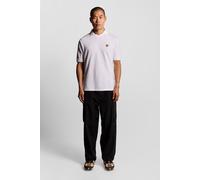 Lyle & Scott Football Collar Polo Shirt White Taglia: M | Polo Outlet | Uomo | Bianco