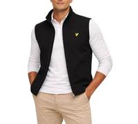 Lyle & Scott, ,Jackets ,Uomo ,Nero ,XL Gilet Softshell con Schiena in Mesh e Collo a Imbuto